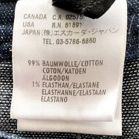 Escada Floral Embroidery Wide Leg Designer Jeans Sz 6 (Euro 36) EUC! - Picture 5 of 7